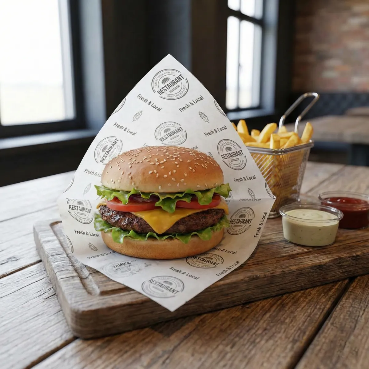 طباعة ورق تغليف الطعام