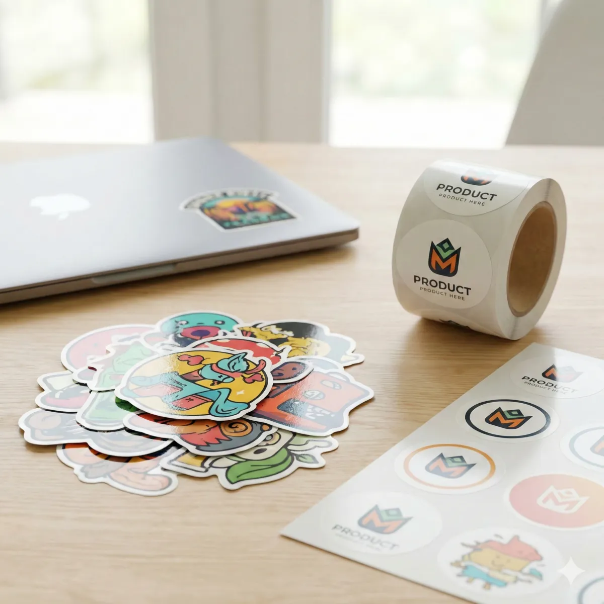 طباعة استكرات (ملصقات)