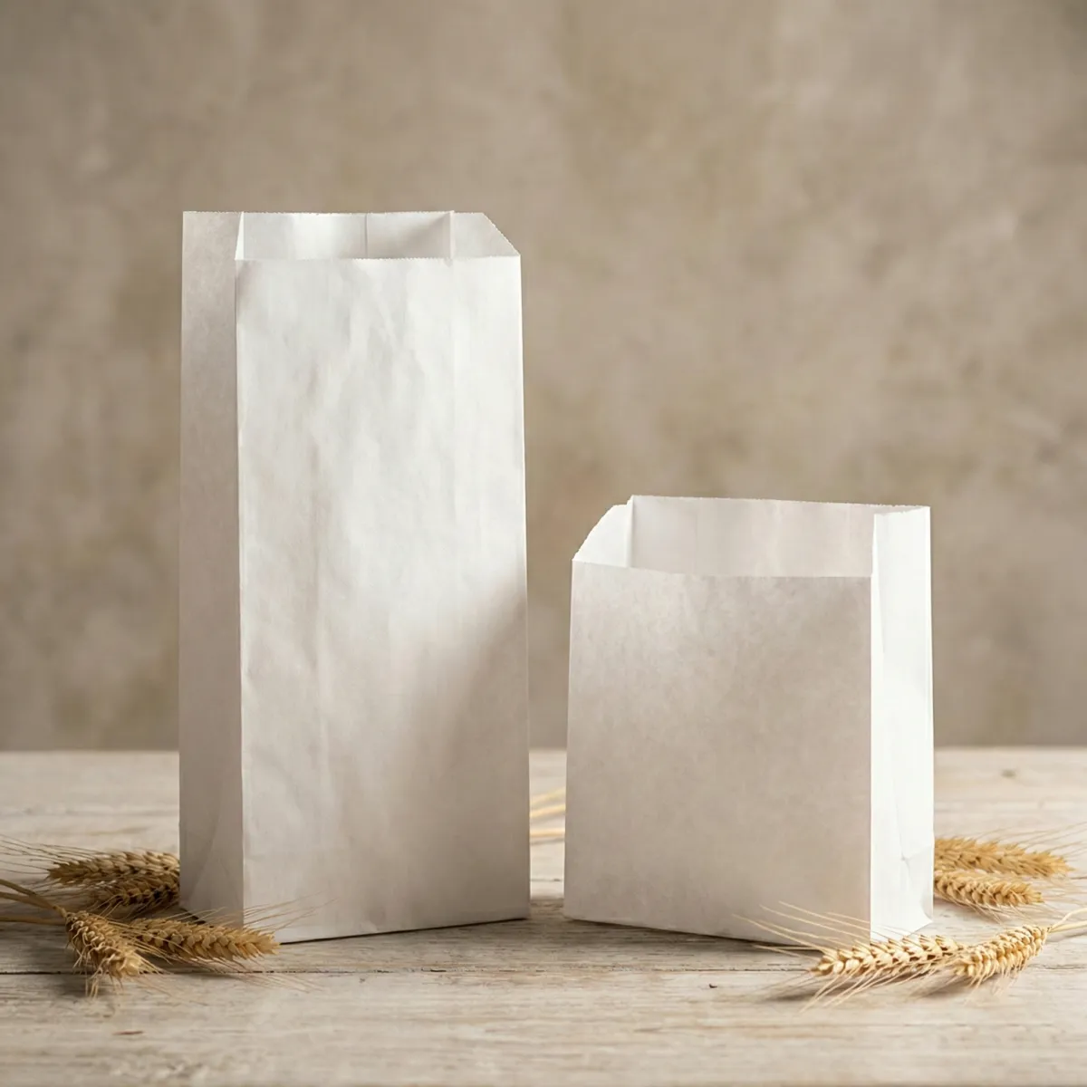 كيس ورقي ابيض